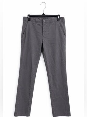 Denim & Co Men’s Chino Pants 30x32 Gray Straight Fit Casual Dress Pants